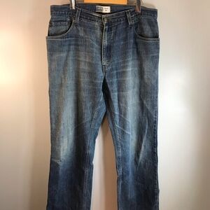 Men's Bootcut Jeans in Classic Blue